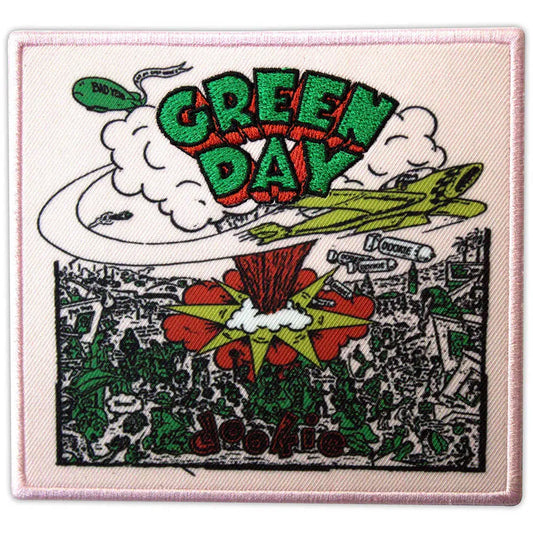 Green Day Patch: Dookie Album Cover Pink - Ireland Vinyl