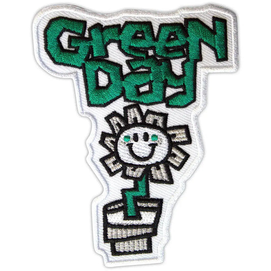 Green Day Patch Flower Pot Ireland Vinyl