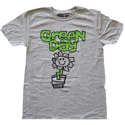 Green Day Shirt Flower Pot - Ireland Vinyl