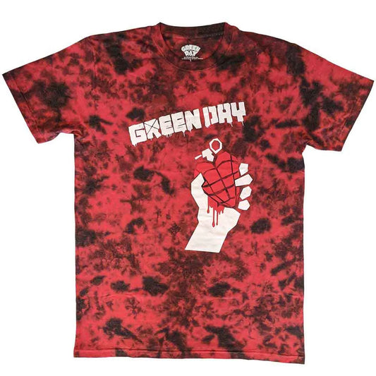 Green Day T-Shirt: American Idiot (Wash Collection) Ireland Vinyl