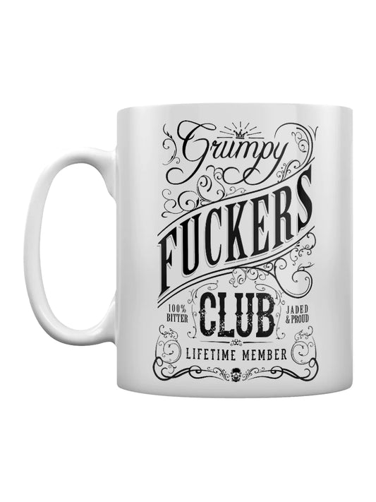 Grumpy F*ckers Club White Mug
