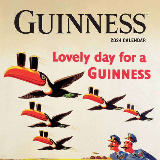 Guinness Poster Art Calendar 2024