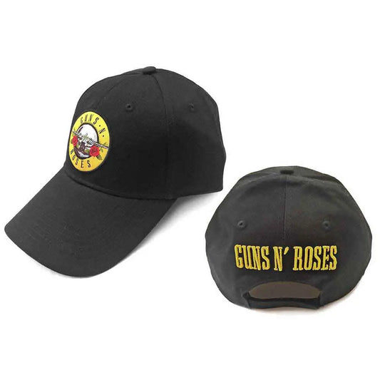 Guns N' Roses Baseball Cap: Circle Logo (Back Logo)