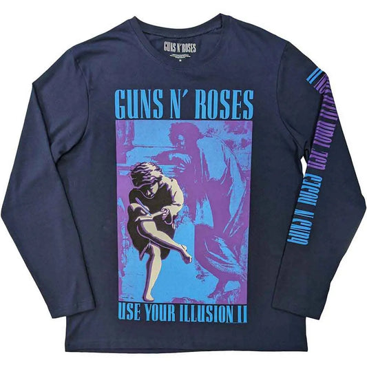 Guns N' Roses Long Sleeve Shirt Illusion Ireland Vinyl