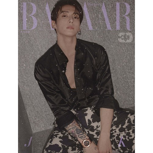 BTS Jung Kook HARPER’S BAZAAR 2026.Jun Cover : (B type)
