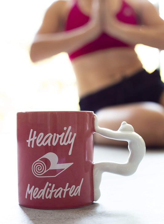 Heavily Meditated Yoga Mug