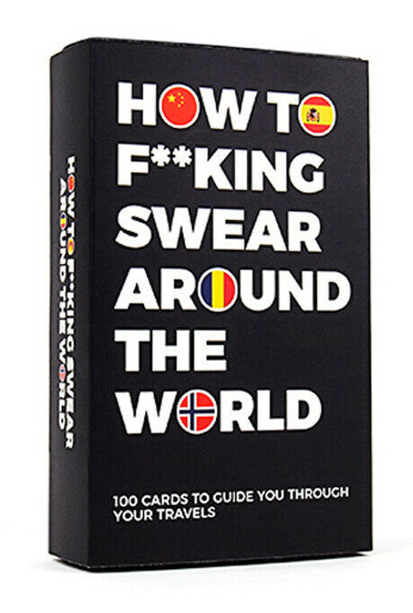 How to Swear Around the World Cards - Zhivago Gifts