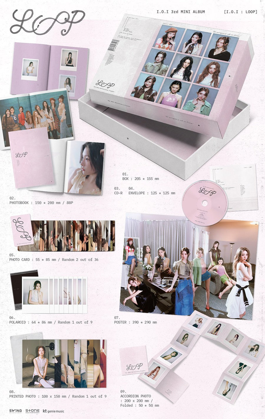 I.O.I – 3rd MINI ALBUM [LOOP]