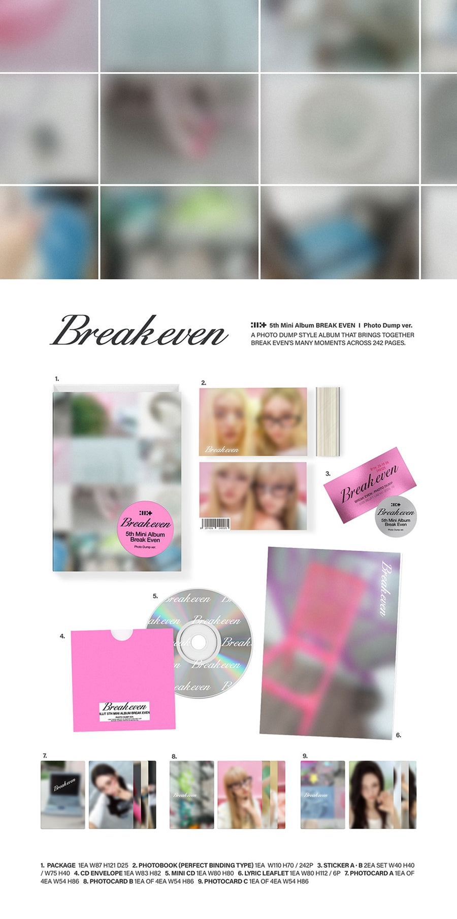 ILLIT – BREAK EVEN (Photo Dump ver.) - Daydreamers