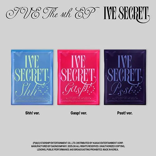 IVE Secret Zhivago Gifts