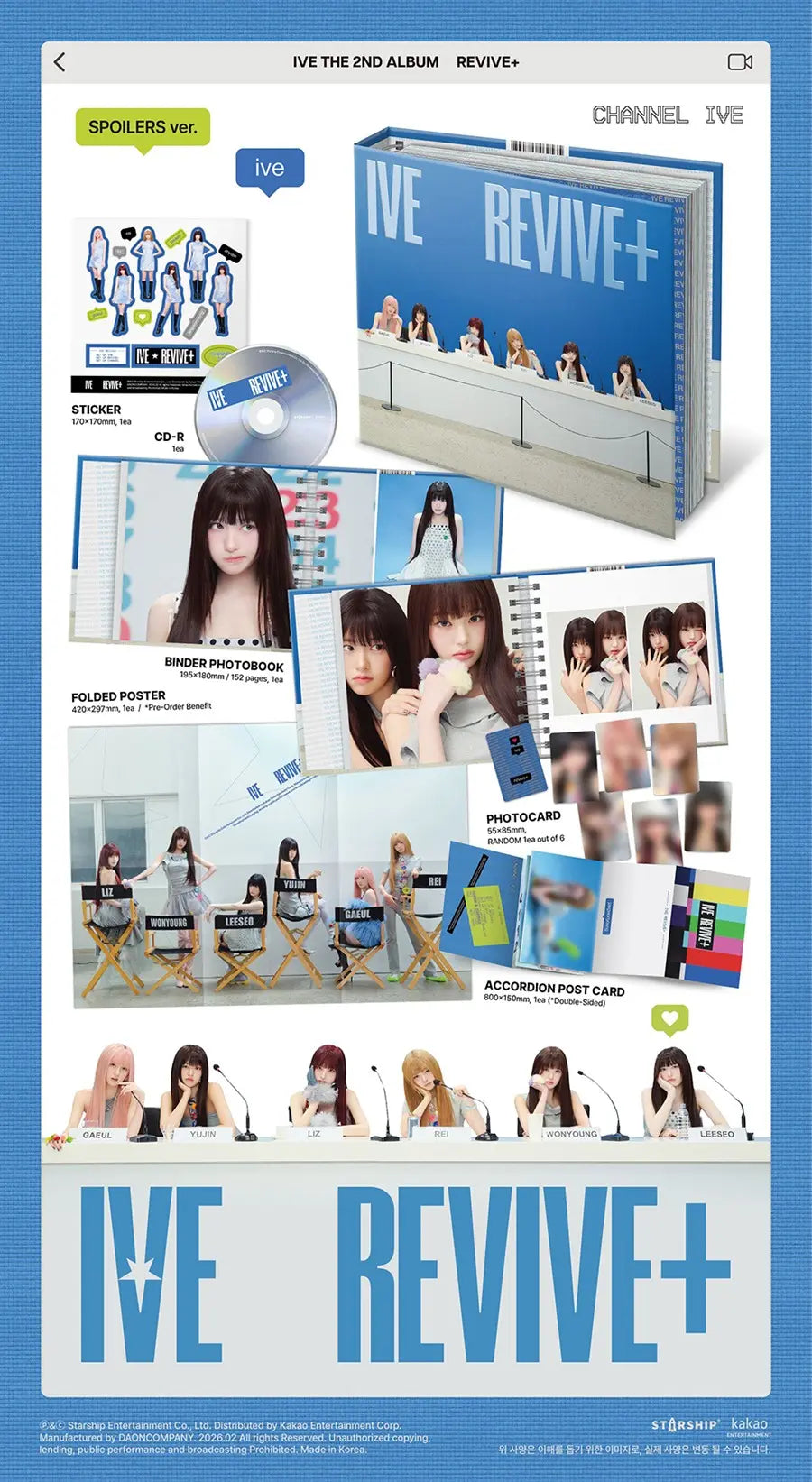 IVE [REVIVE+] (SPOILERS ver.) Zhivago Gifts