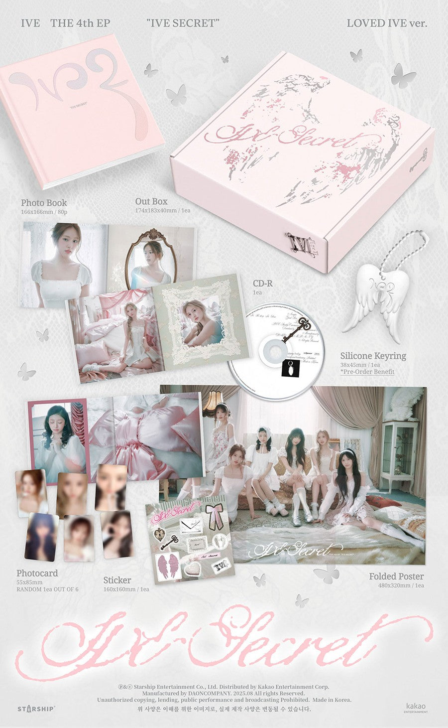 IVE – [IVE SECRET] (LOVED IVE ver. Limited)
