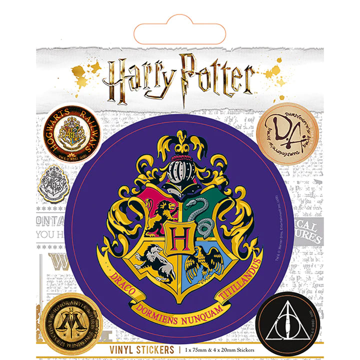 Harry Potter Vinyl Sticker - Knockturn Hogwarts Crest