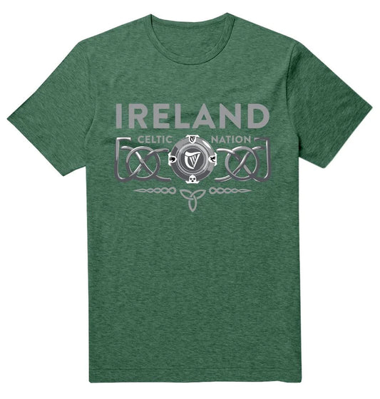 Ireland Celtic Nations Green Shirt - Zhivago Gifts