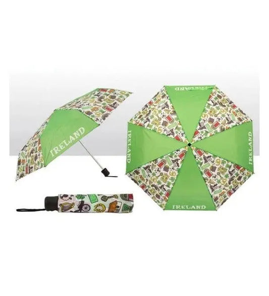 Irish Charms Umbrella - Zhivago Gifts