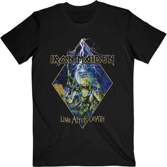 Iron Maiden Shirt: Live After Death Diamond