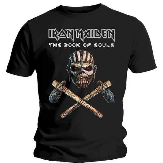 Iron Maiden Shirt Axe Book of Souls - Ireland Vinyl