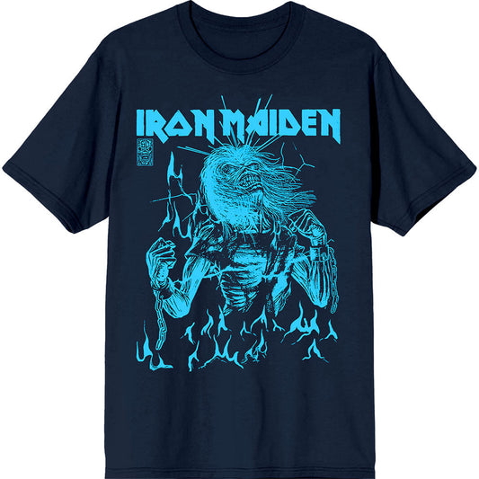 Iron Maiden Shirt Life After Death Flames - Ireland Vinyl