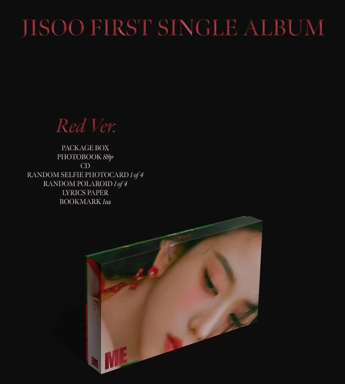 JISOO (Blackpink) 1st Single Album Zhivago Gifts