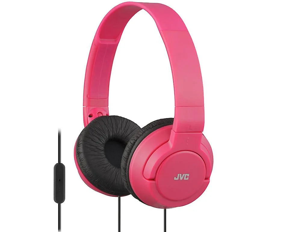 JVC Red On-Ear Headphones