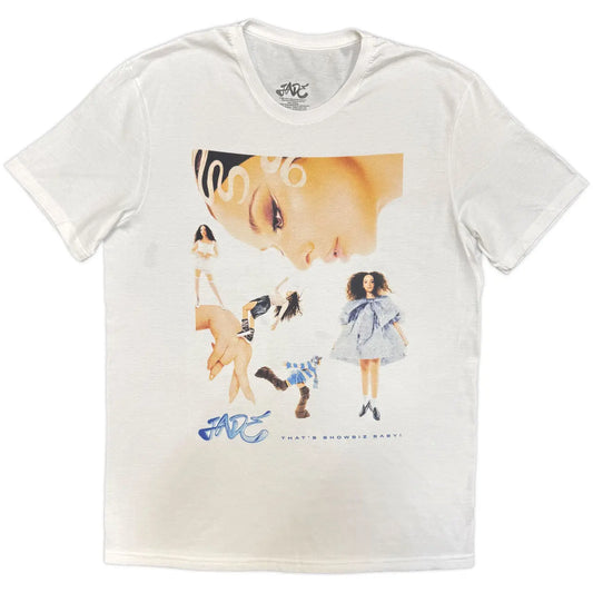 Jade Stone Wash Shirt That's Showbiz Baby (White) Ireland Vinyl