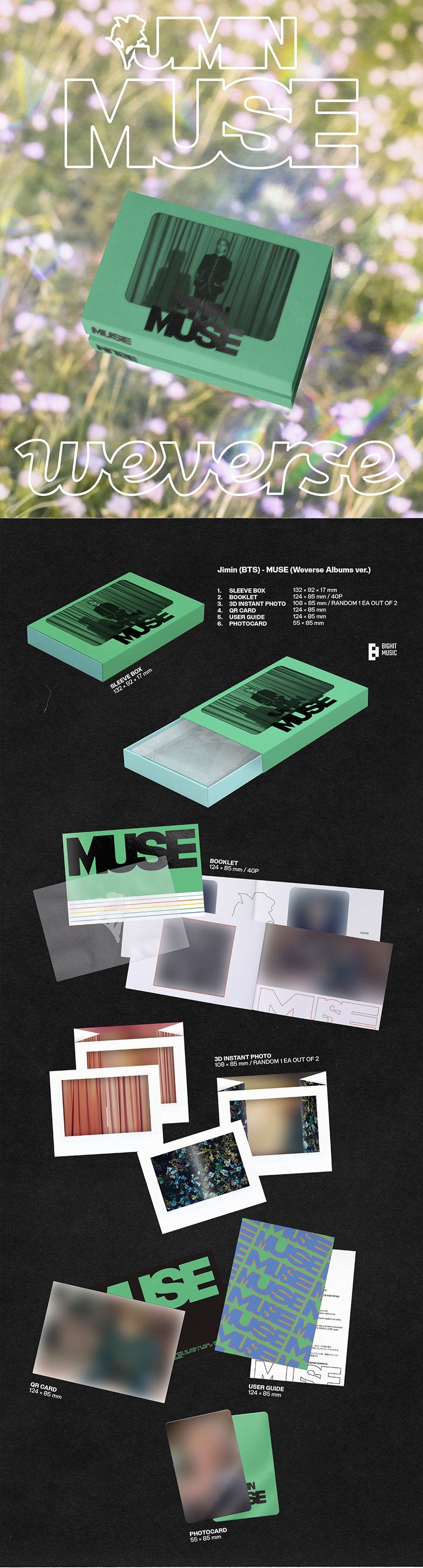 Jimin – [BTS] - Muse (Weverse Albums ver.)