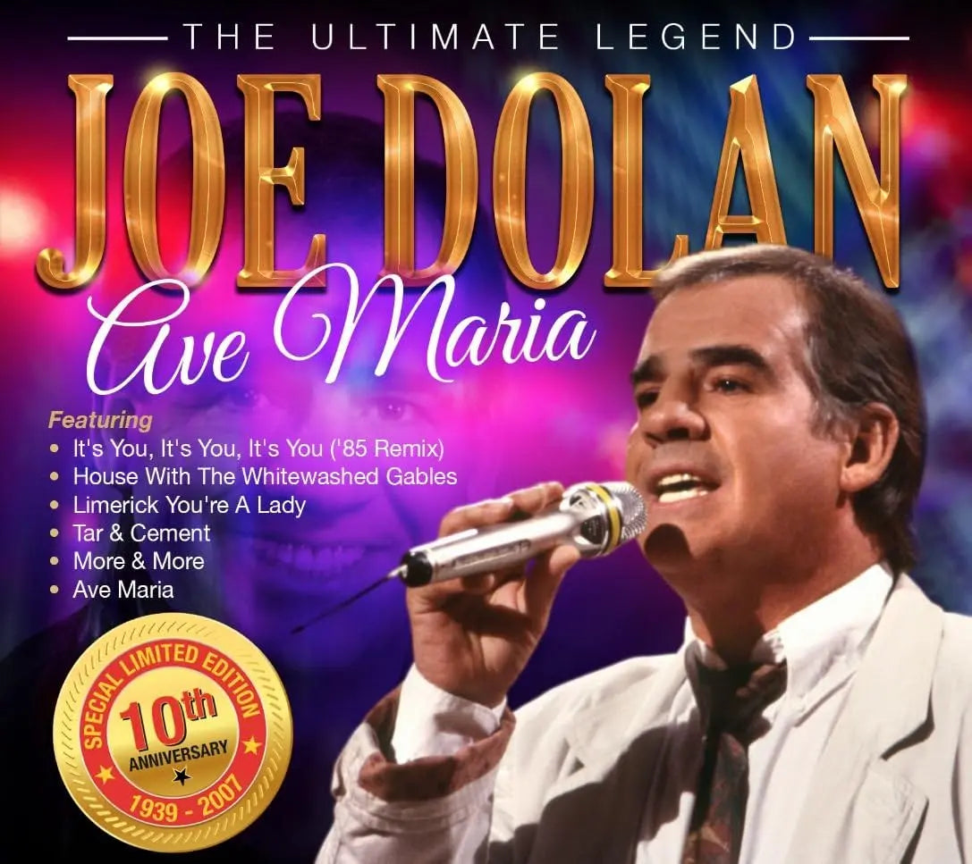 Joe Dolan - Ave Maria 2CD & DVD Zhivago Gifts