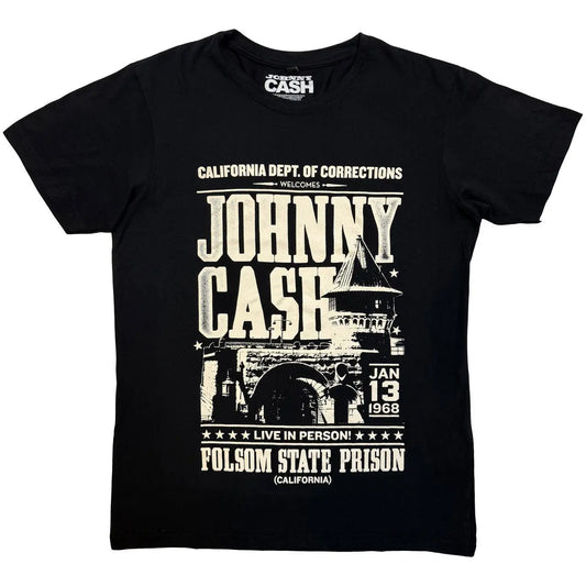 Johnny Cash Premium Carbon T-Shirt: Prison Poster Zhivago Gifts