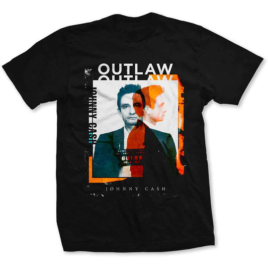 Johnny Cash Shirt Outlaw Photo - Ireland Vinyl
