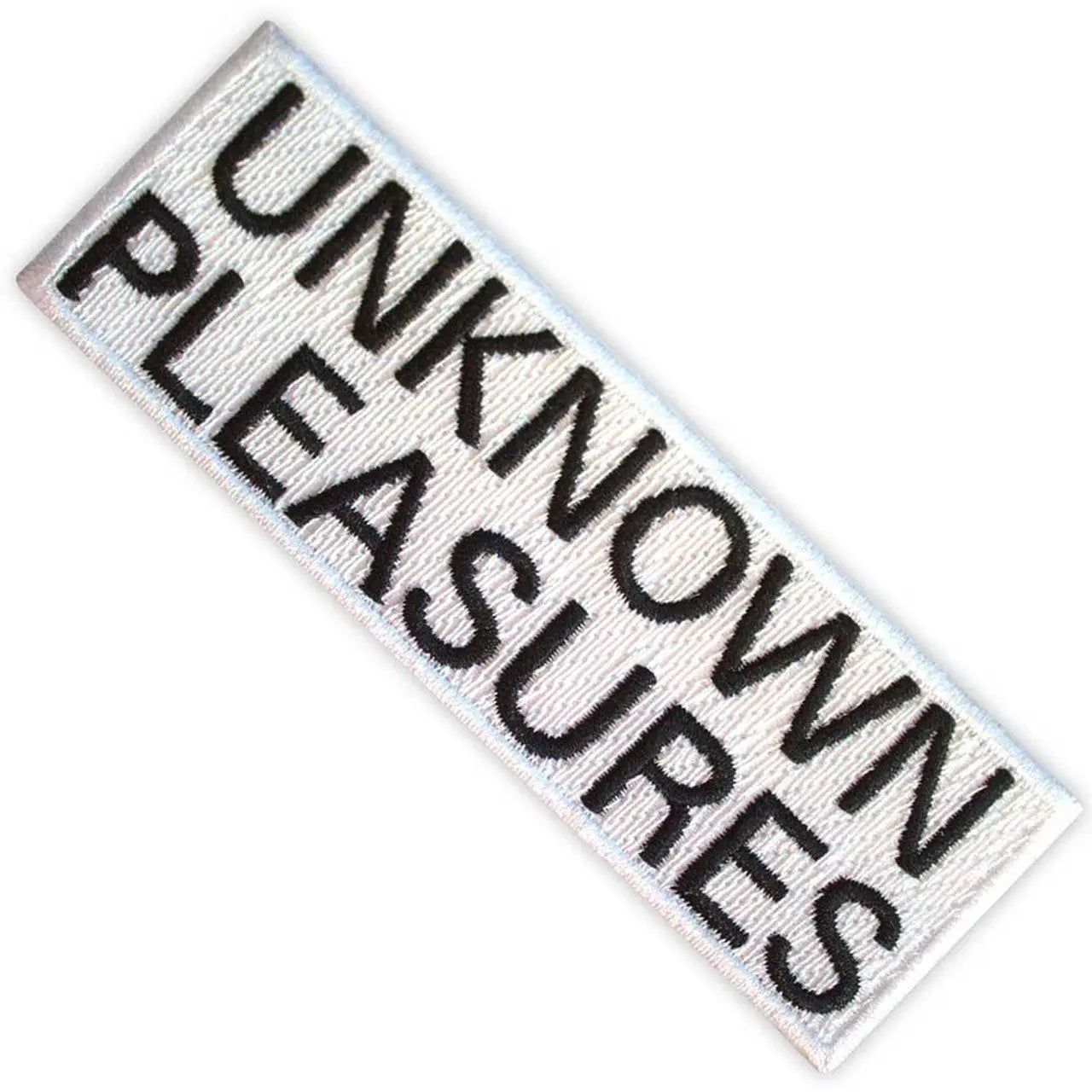Joy Division Patch Unknown Pleasures Text Ireland Vinyl
