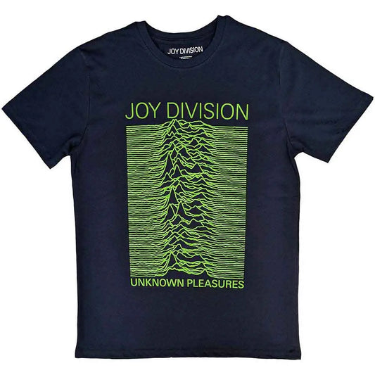 Joy Division Shirt Unknown Pleasures (NAVY) Ireland Vinyl