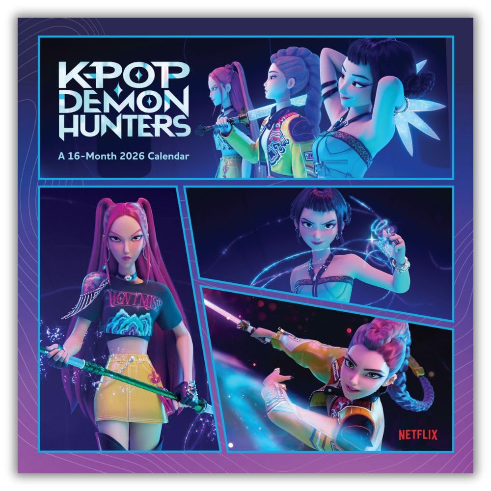 K-Pop Demon Hunters Official 2026 Calendar