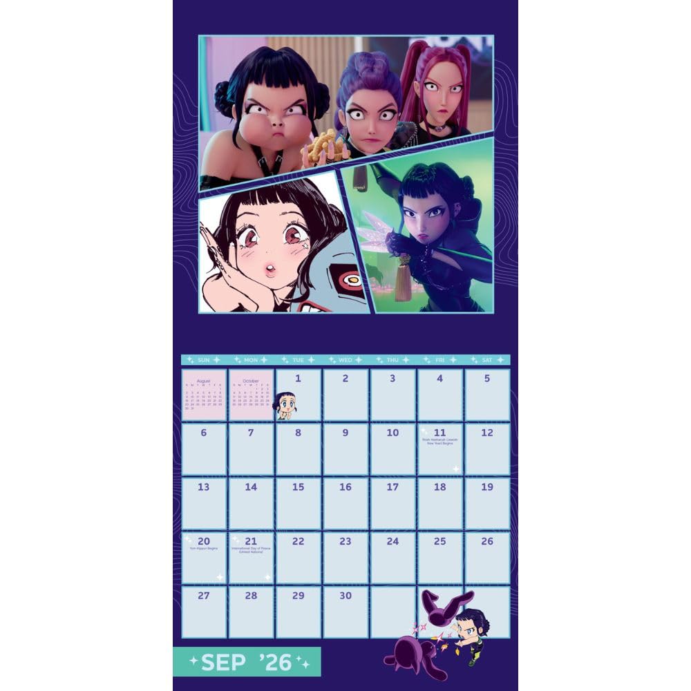 K-Pop Demon Hunters Official 2026 Calendar