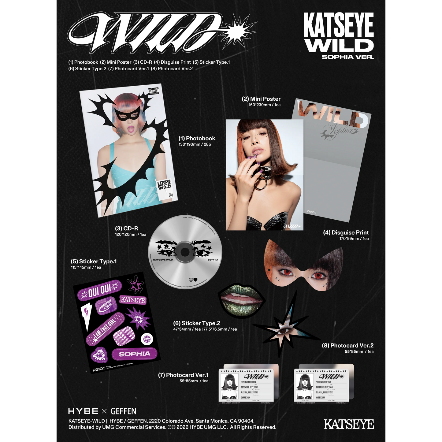 KATSEYE WILD (Sophia)