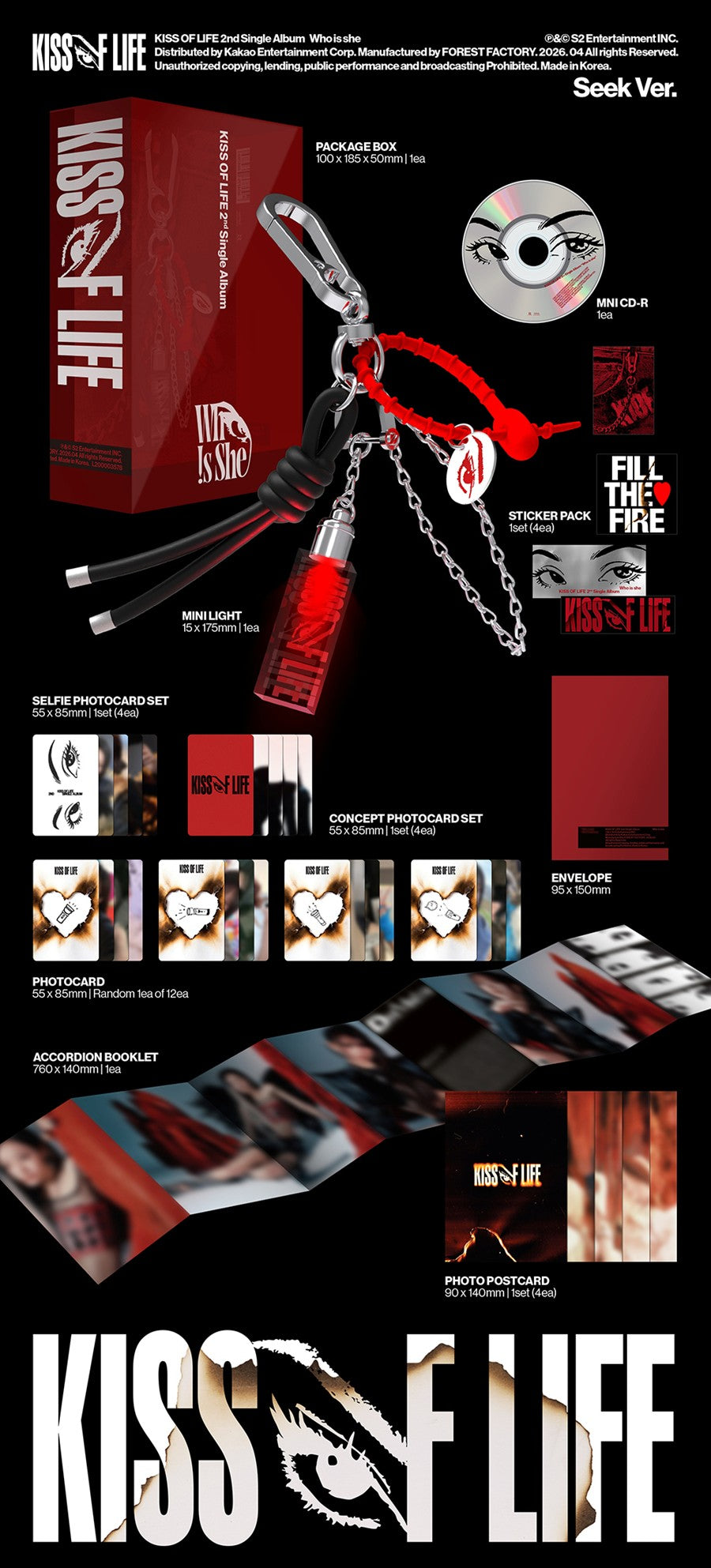 KISS OF LIFE – [Who is she] (Seek Ver.) (Limited)