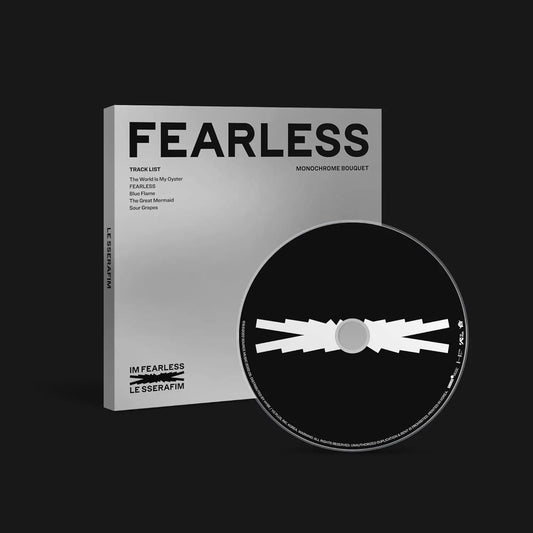 LE SSERAFIM Fearless (Monochrome Bouquet Zhivago Gifts