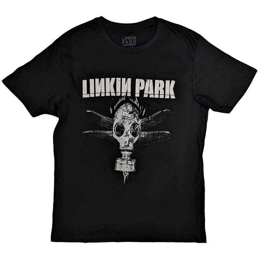 Linkin Park T-Shirt: Gas Mask Ireland Vinyl