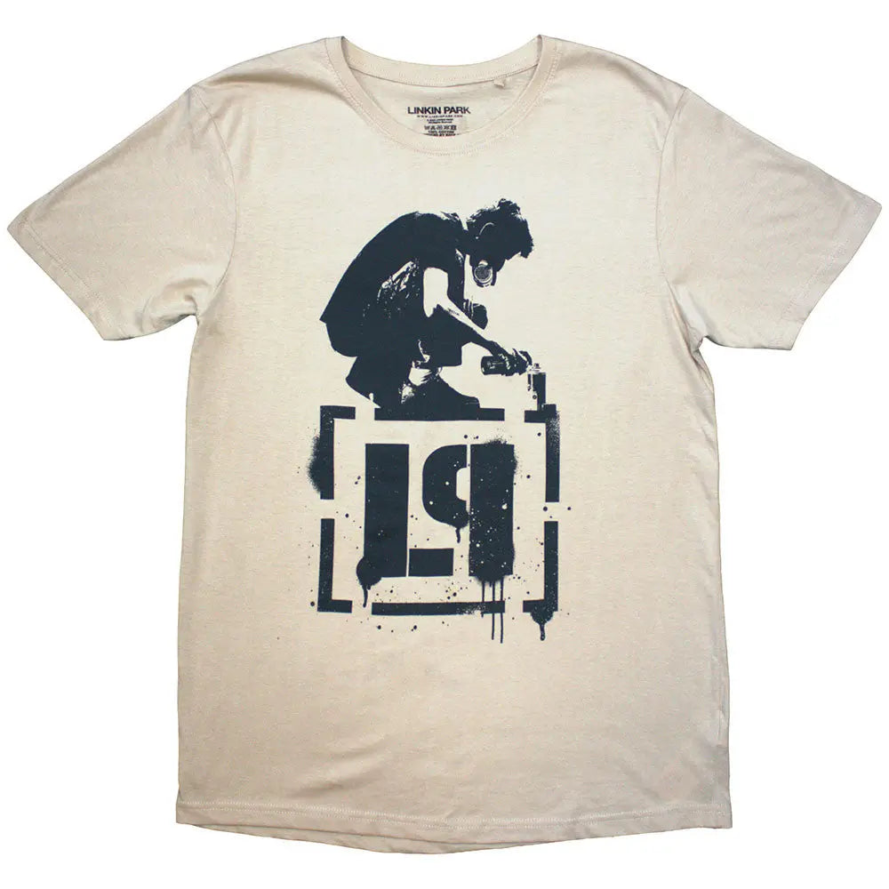 Linkin Park T-Shirt: Meteora (Sand) Zhivago Gifts