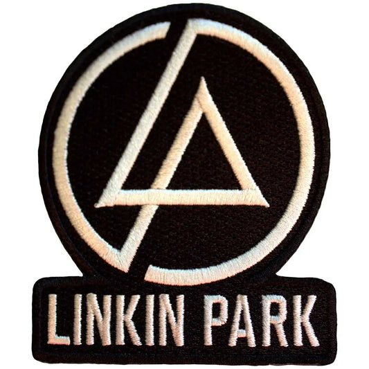Linkin Park Woven Patch Concentric Text Logo Ireland Vinyl