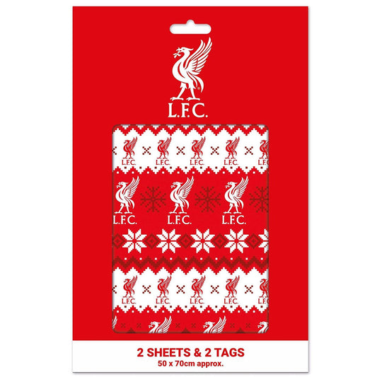 Liverpool FC Christmas Gift Wrap