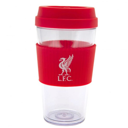 Liverpool FC Clear Grip Travel Mug - Zhivago Gifts