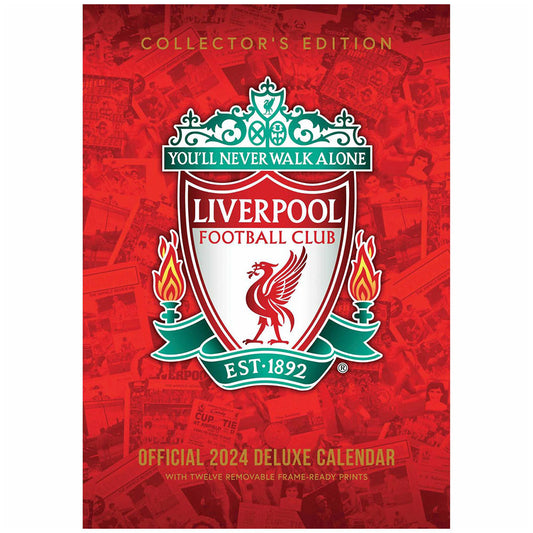 Liverpool FC Deluxe Calendar 2024 - Zhivago Gifts