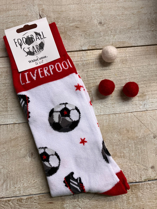 Liverpool Football Stars Socks - Zhivago Gifts