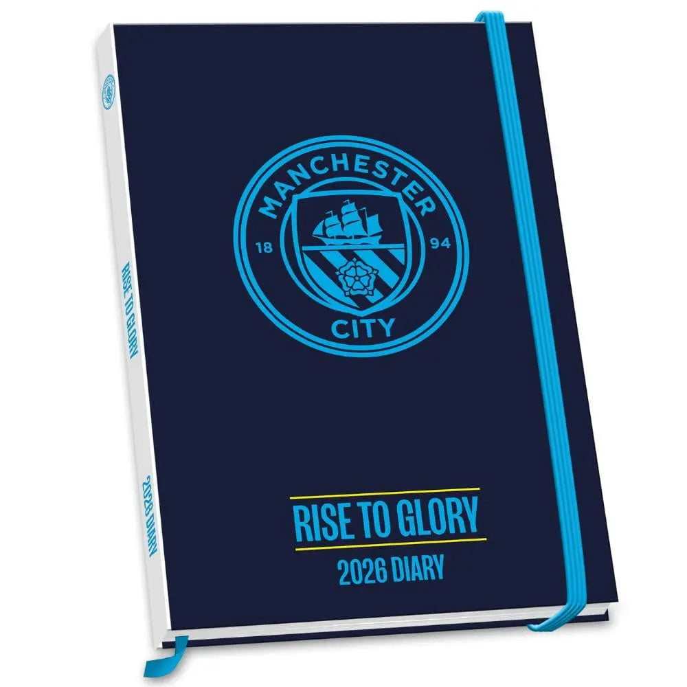 Manchester City FC Calendar & Diary Gift Box 2026 Zhivago Gifts