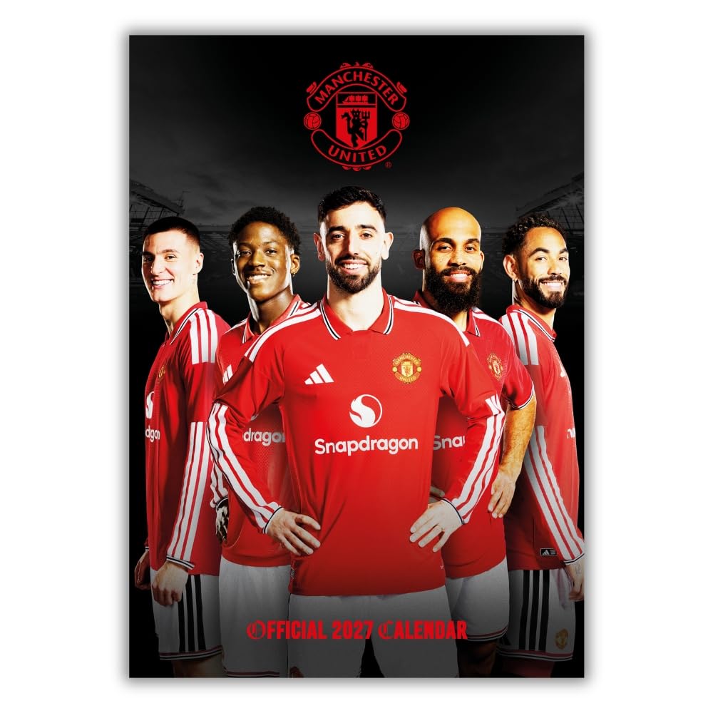 Manchester United FC 2027 A3 Calendar