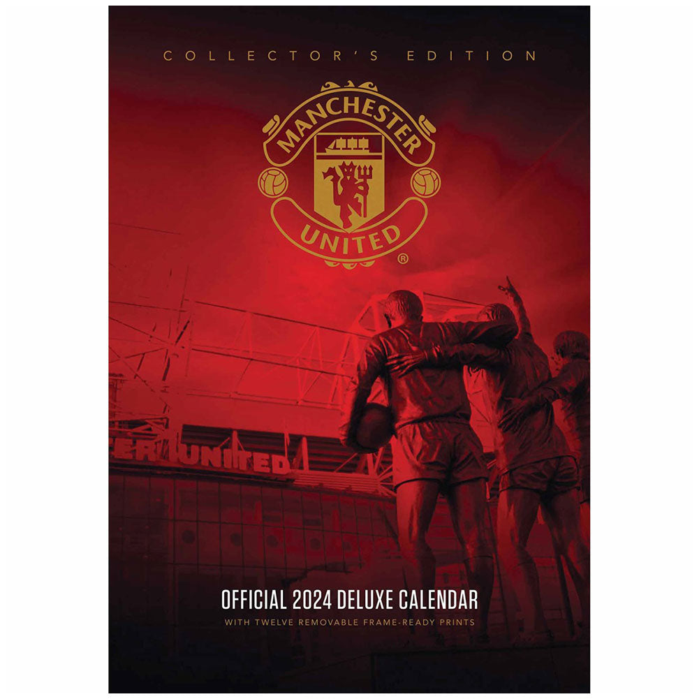 Manchester United FC Deluxe Calendar 2024 - Zhivago Gifts