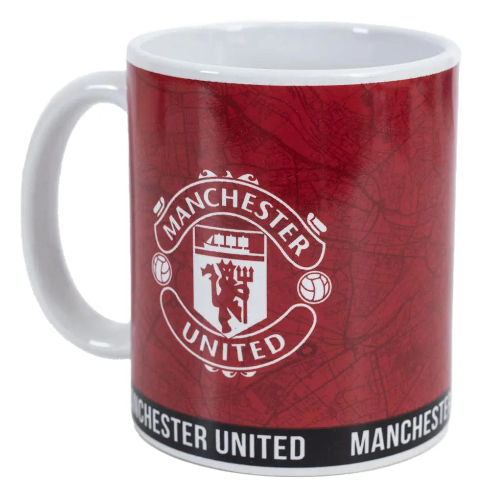 Manchester United FC Identity Mug Zhivago Gifts