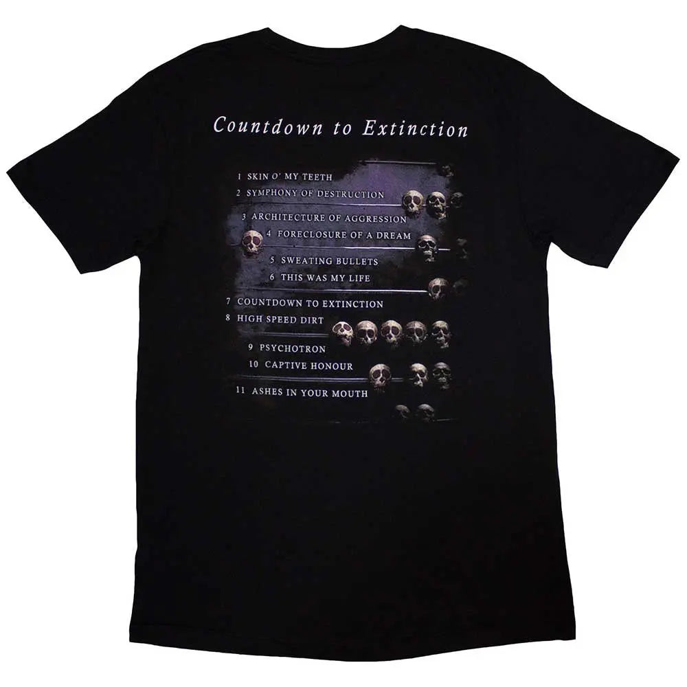 Megadeth T-Shirt: Countdown to Extinction Zhivago Gifts