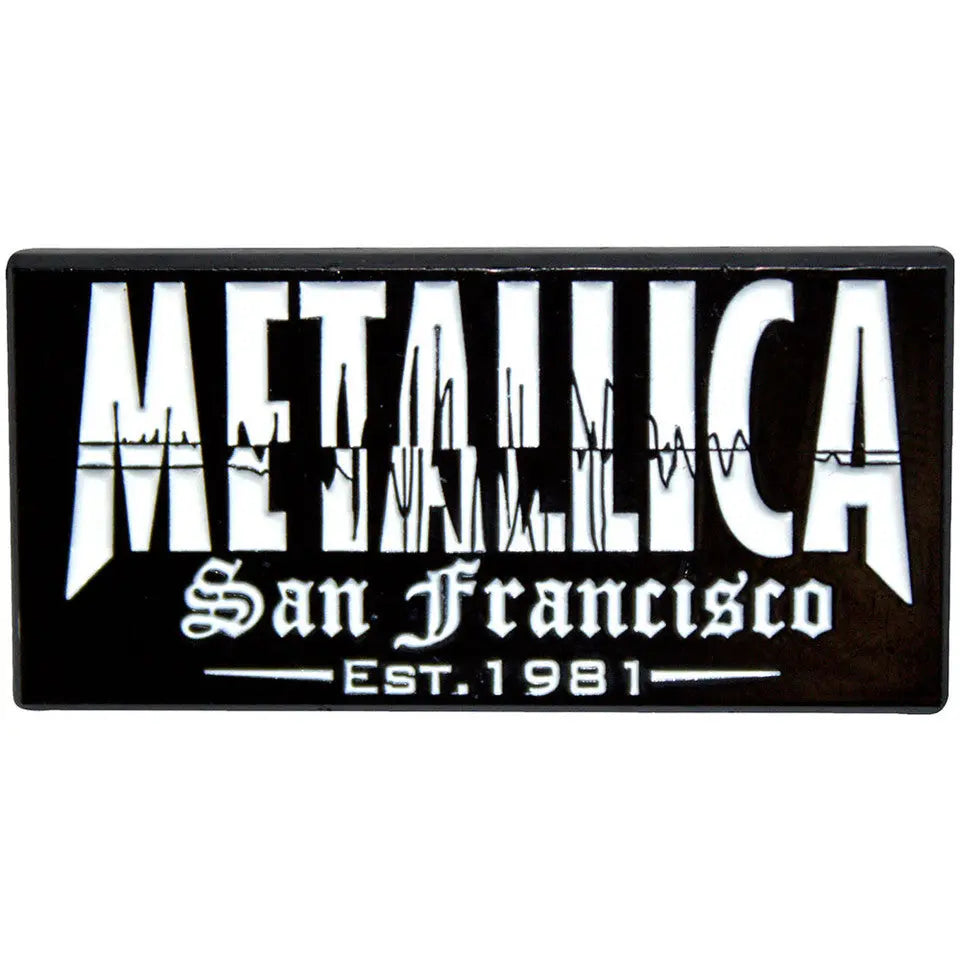 Metallica Pin Badge Quake Ireland Vinyl