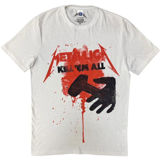Metallica Shirt Kill 'Em All Splats